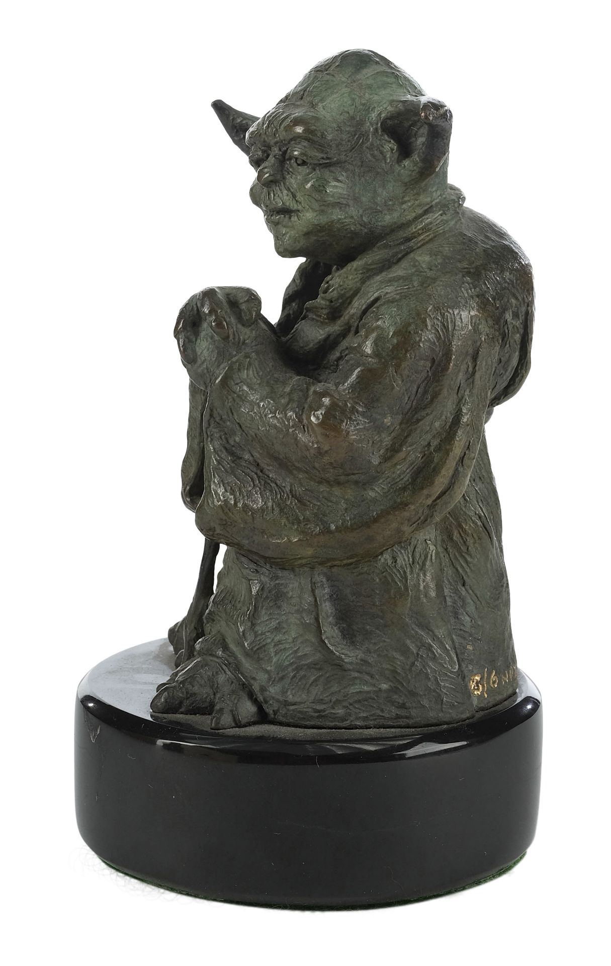 STAR WARS: ORIGINAL TRILOGY (1977 - 1983) - William Plumb Collection: Pair of Yoda Chess Piece Maste - Bild 9 aus 14