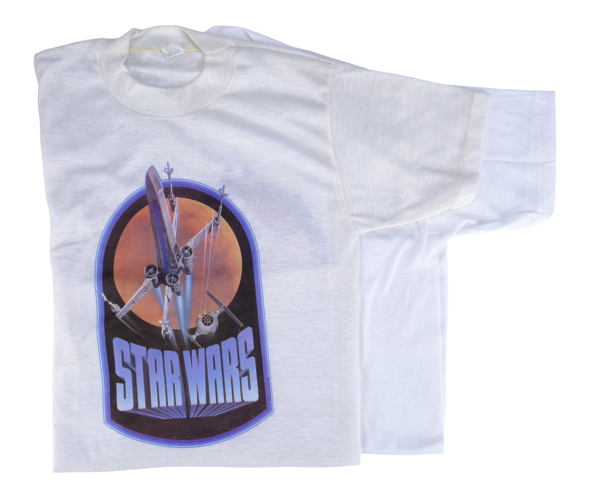 STAR WARS: ORIGINAL TRILOGY (1977-1983) - Dave Jones Collection: Set of Eight Crew Shirts - Image 3 of 7