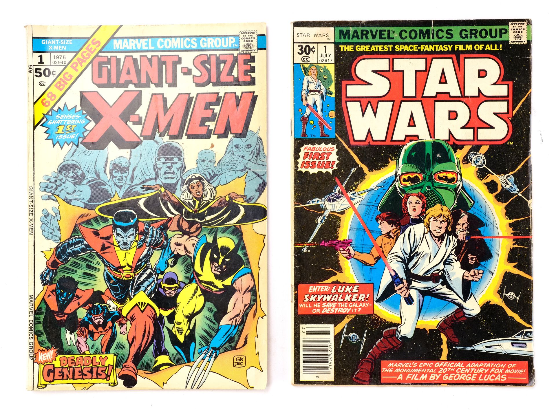 MARVEL COMICS - Giant-Size X-Men No. 1 and Star Wars No. 1 with 17 First Bronze Age Comic Books [Qty - Image 2 of 5