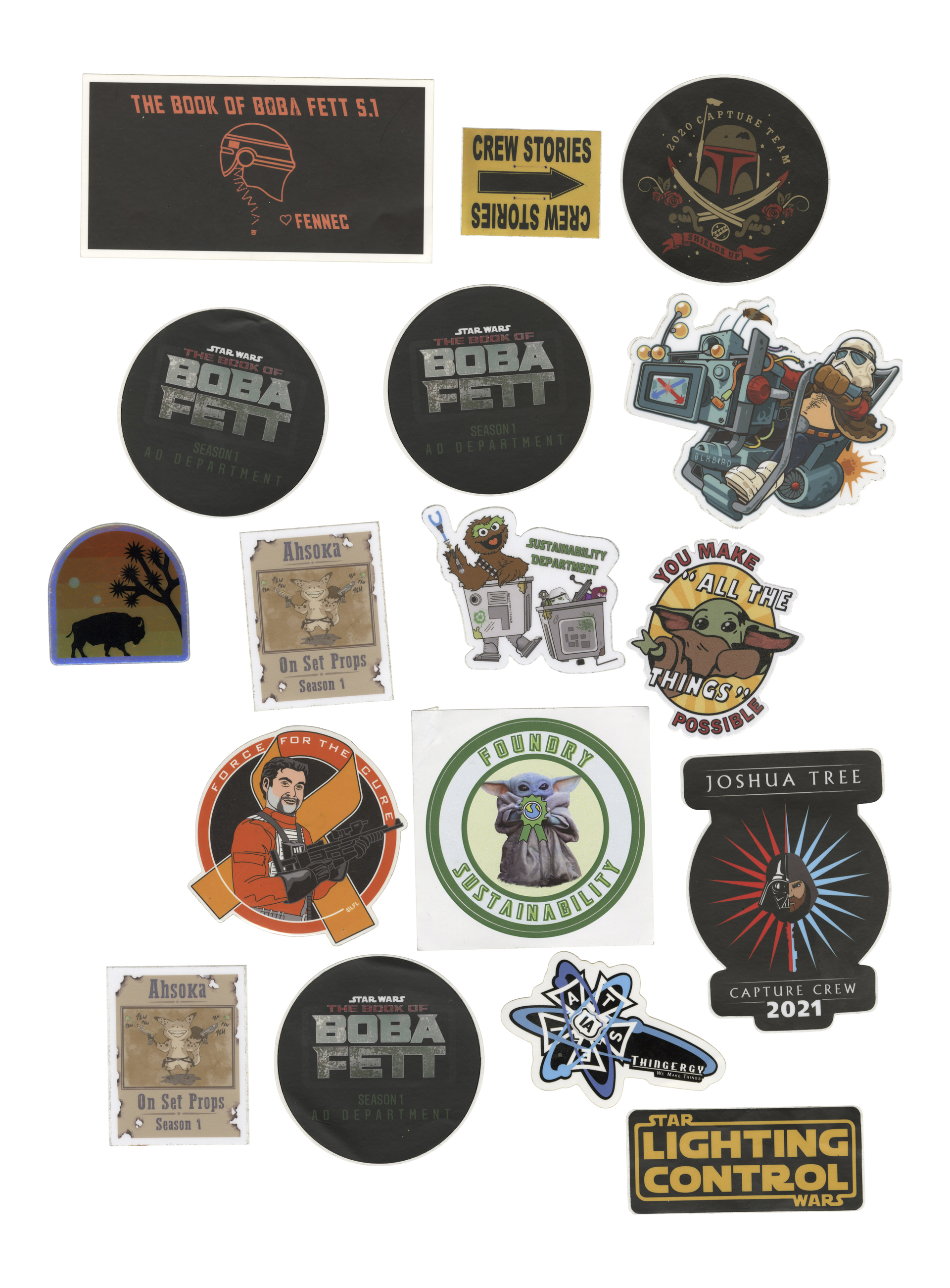 LUCASFILM - Set of Production Stickers and Branded Stationery - Image 6 of 14