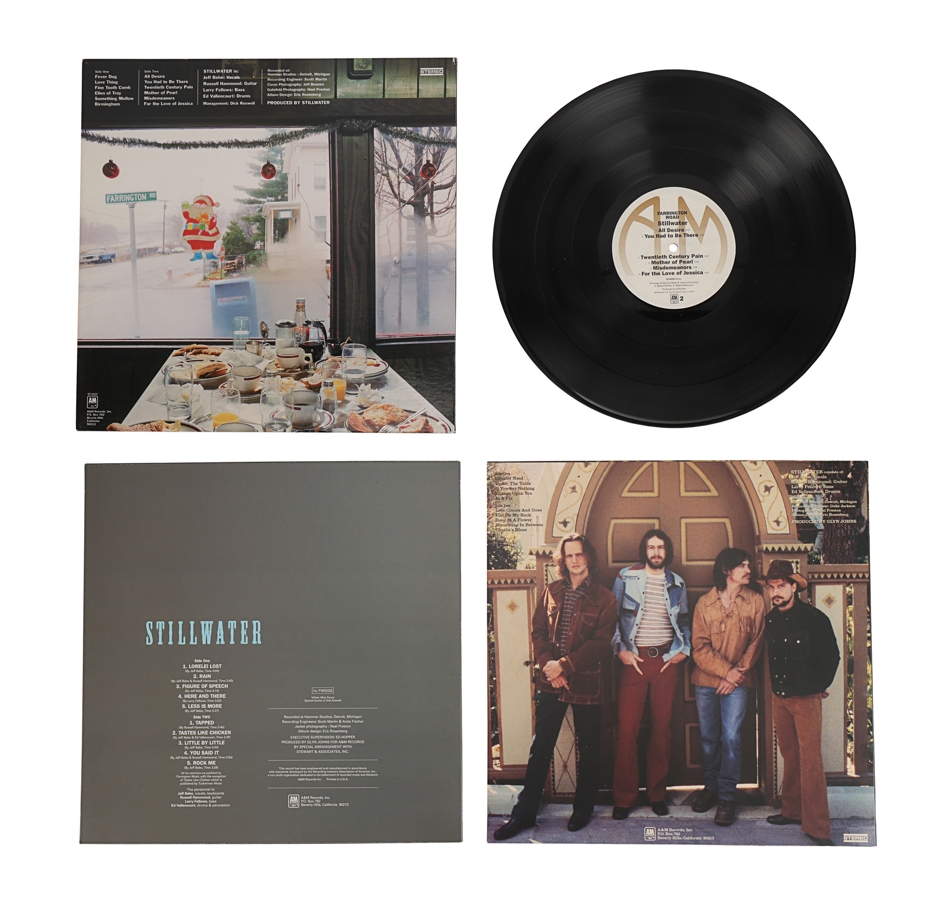 ALMOST FAMOUS (2000) - Set of Three Stillwater Record Covers with "Farrington Road" LP - Image 2 of 3