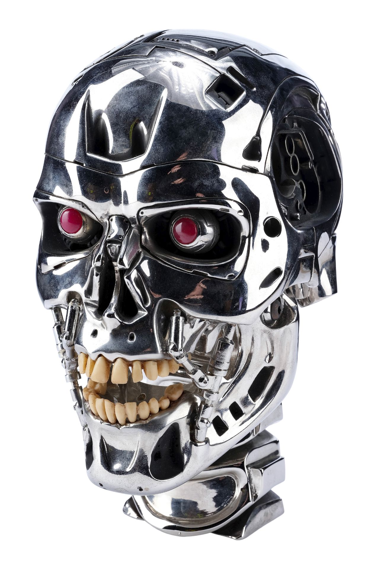 TERMINATOR 2: JUDGMENT DAY (1991) - ICONS Light-Up Prototype T-800 Endoskeleton Skull and Arm Replic - Bild 21 aus 25