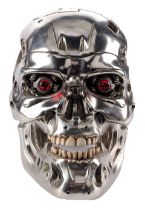 TERMINATOR 2: JUDGMENT DAY (1991) - Production-Made T-800 Endoskeleton Skull