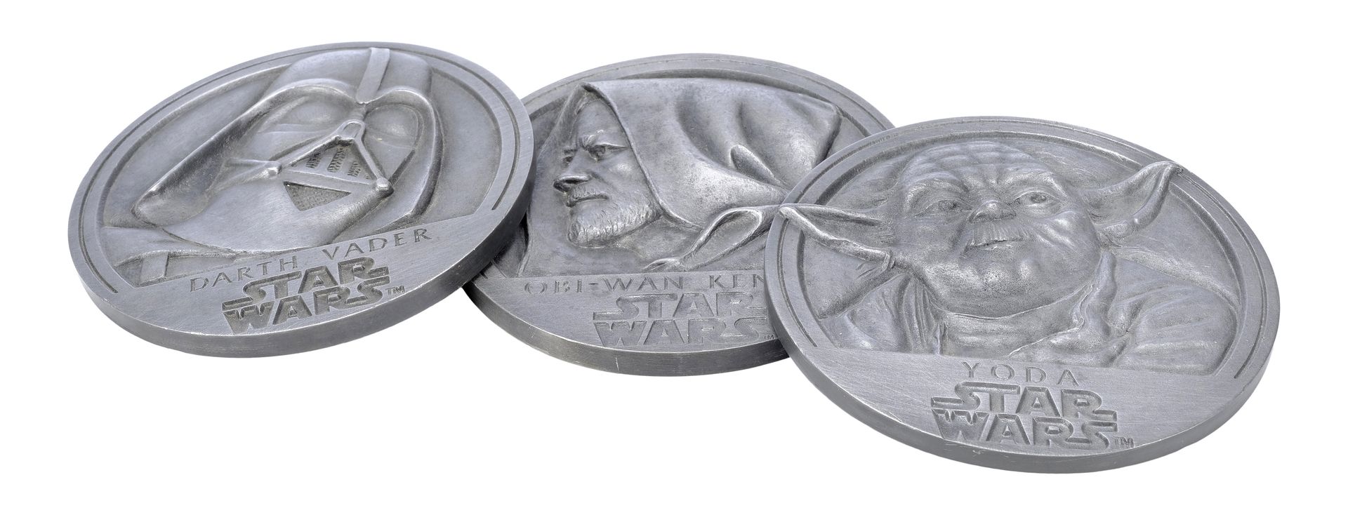 STAR WARS: ORIGINAL TRILOGY (1977-1983) - William Plumb Collection: Lawrence Noble-Signed Pewter Med - Image 2 of 4