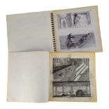 BLADE RUNNER (1982) - Pair of Printed Storyboard Booklets of Rick Deckard Scenes