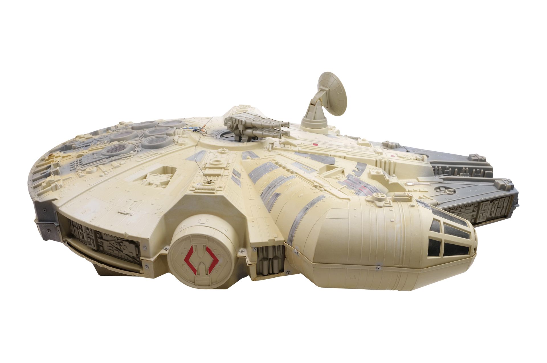 STAR WARS TOYS - Light-Up Toys-R-Us Millennium Falcon "Extraordinaire" Promotional Display - Bild 8 aus 11