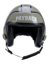 TOP GUN: MAVERICK (2022) - Lieutenant Reuben "Payback" Fitch's (Jay Ellis) Helmet