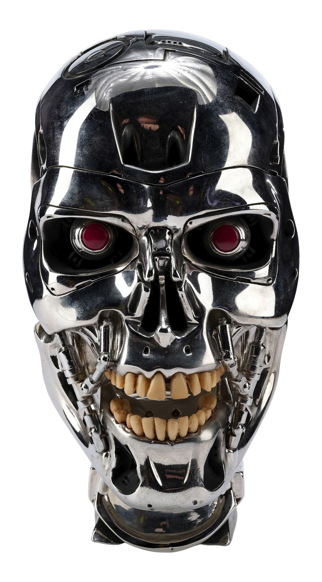 TERMINATOR 2: JUDGMENT DAY (1991) - ICONS Light-Up Prototype T-800 Endoskeleton Skull and Arm Replic - Bild 19 aus 25