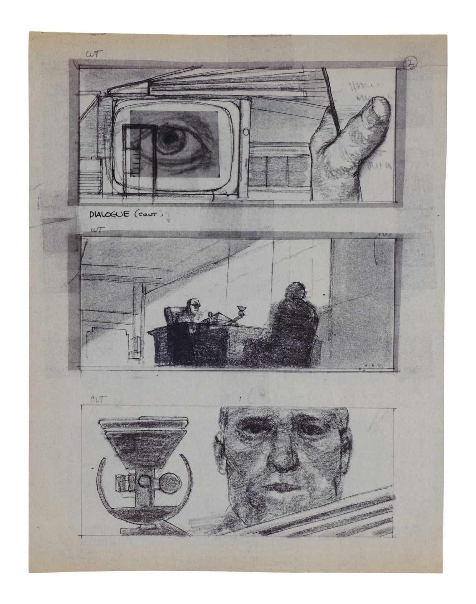 BLADE RUNNER (1982) - Pair of Printed Storyboard Booklets - Bild 8 aus 10