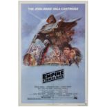 STAR WARS: THE EMPIRE STRIKES BACK - One Sheet (27" x 41"); Very Fine Folded