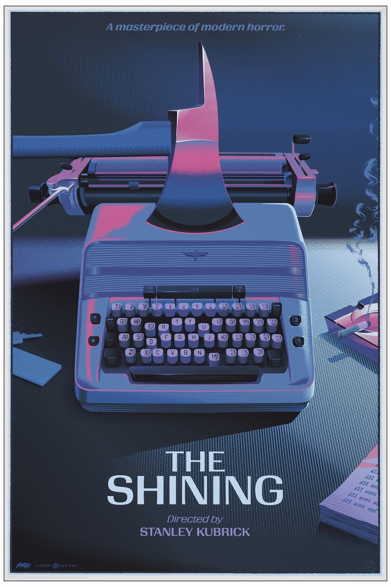 THE SHINING - Art Print (24" x 36) Signed by Artist; 47/175 Variant; Very Fine+ Rolled