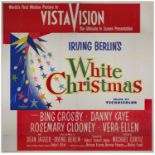 WHITE CHRISTMAS - Six Sheet (81" x 81"); Block Style; Fine Folded