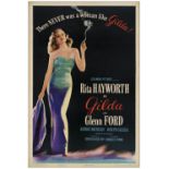 GILDA - One Sheet (27" x 41"); Style B; Very Fine- on Linen