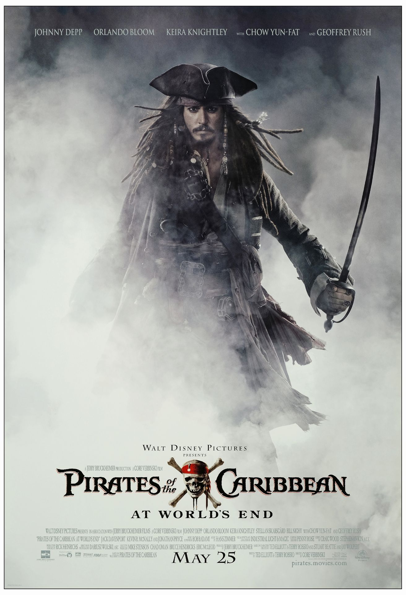 PIRATES OF THE CARIBBEAN: THE CURSE OF THE BLACK PEARL, PIRATES OF THE CARIBBEAN: DEAD MAN'S CHEST, - Image 3 of 5