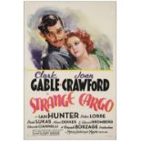 STRANGE CARGO - One Sheet (27" x 41"); Style C; Very Fine on Linen