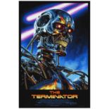 THE TERMINATOR - Art Print (16" x 24" ) Signed by Artist; 28/120; Near Mint Rolled