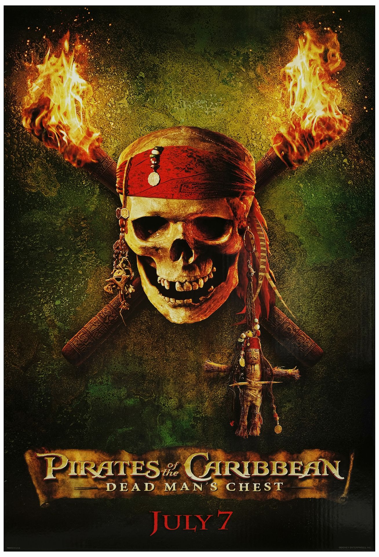 PIRATES OF THE CARIBBEAN: THE CURSE OF THE BLACK PEARL, PIRATES OF THE CARIBBEAN: DEAD MAN'S CHEST, - Image 2 of 5