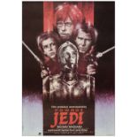 STAR WARS: RETURN OF THE JEDI - Full Bleed Polish (26.5" x 38" ); Cast Style; Very Fine+ Rolled