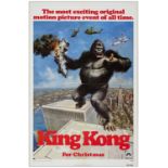 KING KONG - One Sheet (27" x 41"); Advance; Very Fine Folded