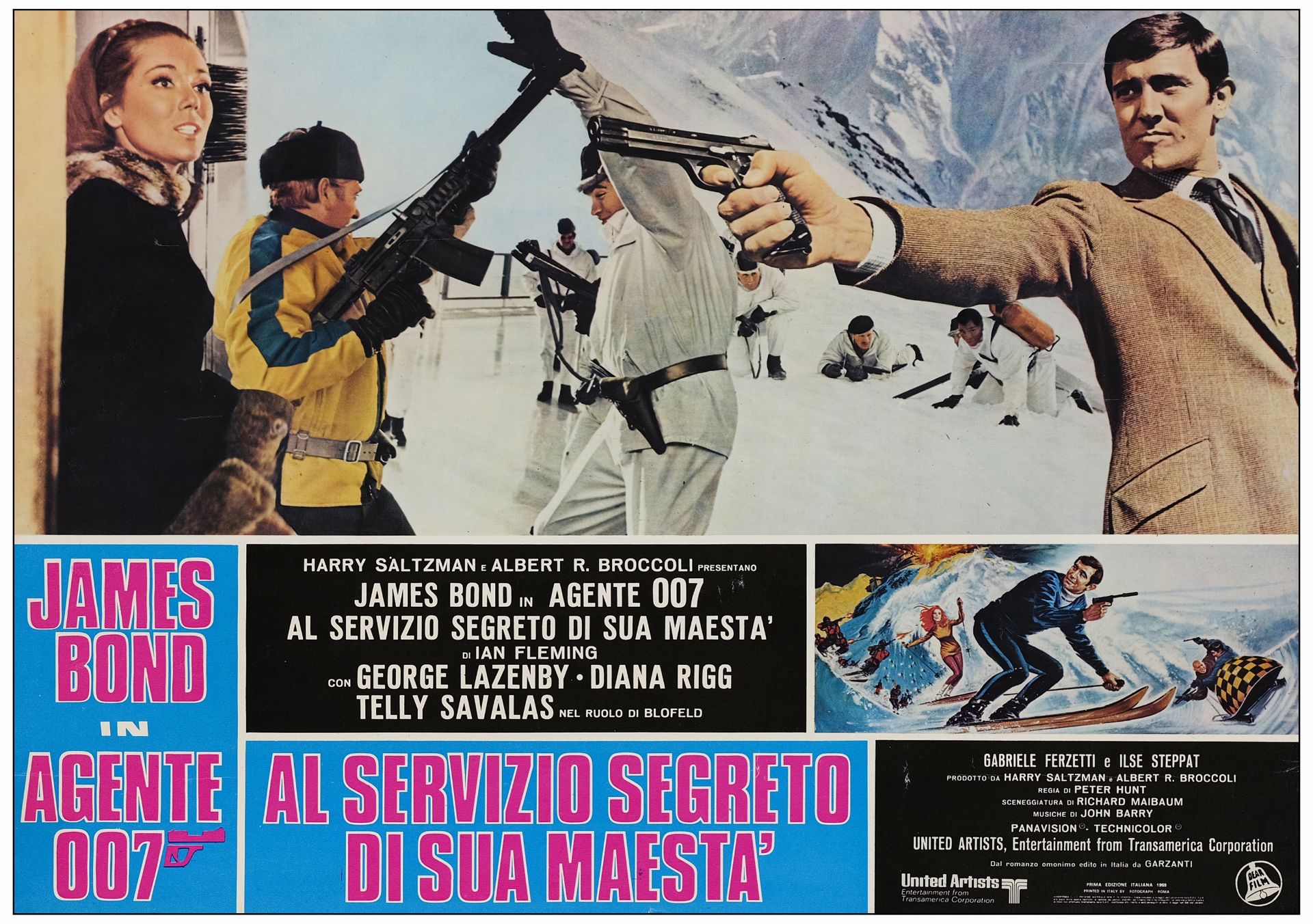 JAMES BOND: ON HER MAJESTY'S SECRET SERVICE - Photobustas (6) (18" x 26.25"); Fine+ Rolled - Bild 5 aus 8