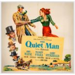 THE QUIET MAN - Six Sheet (81" x 81" ); Very Fine- on Linen