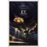 E.T. THE EXTRA-TERRESTRIAL - One Sheet (27" x 41" ); Advance; Fine Rolled