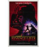 STAR WARS: REVENGE OF THE JEDI - Withdrawn Advance One Sheet (26 7/8" x 41"); Dated Style; Very Fin