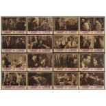 THE BIG SLEEP - Italian Complete Set of Photobustas (16) with Sleeve (13.5" x 19" ); Very Fine+