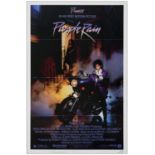 PURPLE RAIN - One Sheet (27" x 41" ); Very Fine Folded