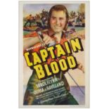 CAPTAIN BLOOD - One Sheet (27" x 41" ); Very Good on Linen