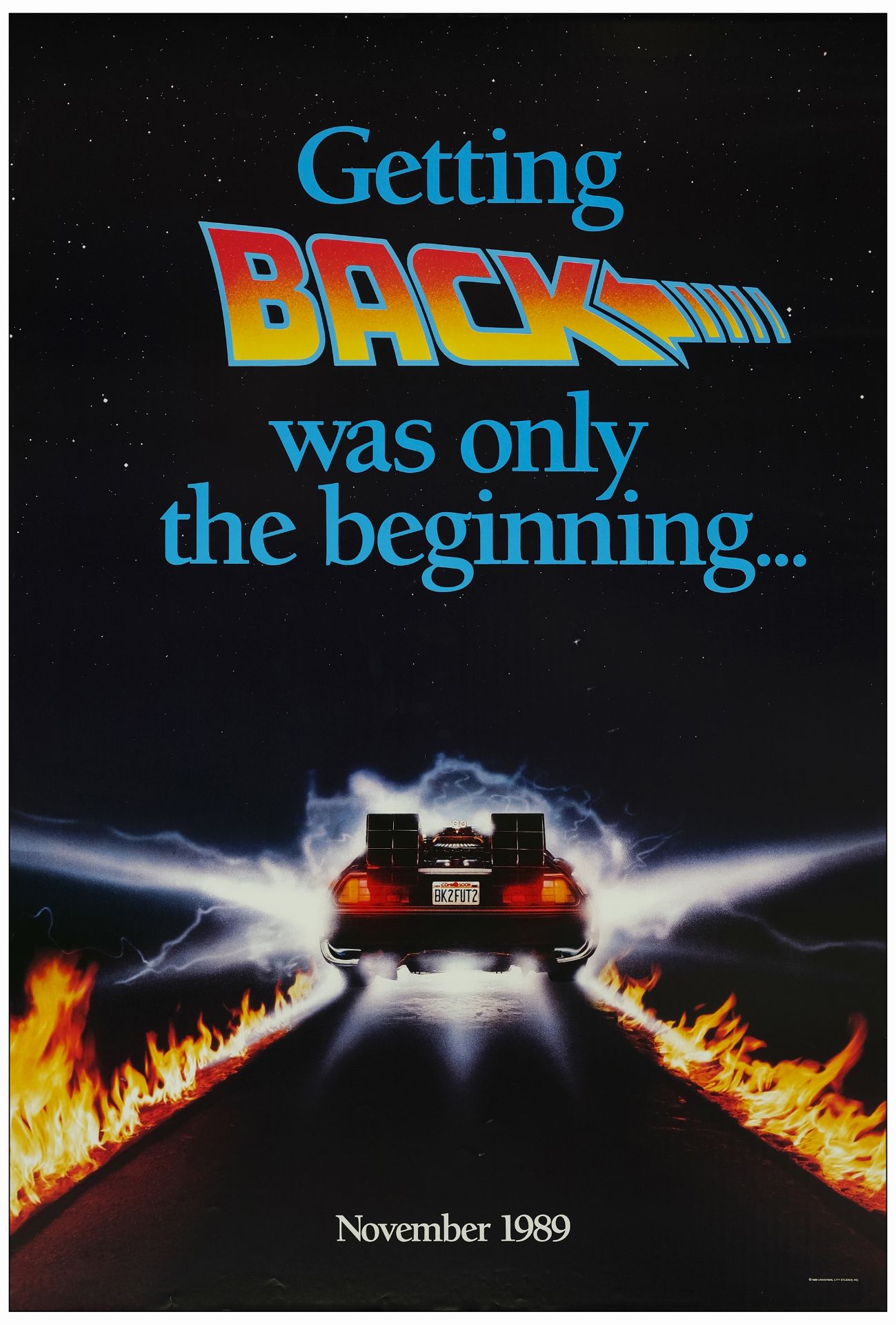BACK TO THE FUTURE PART II, BACK TO THE FUTURE PART III - One Sheet, SS (2), One Sheet, DS (27" x 40 - Image 2 of 4