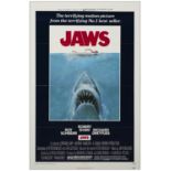 JAWS - One Sheet (27" x 41"); Near Mint Flat Folded