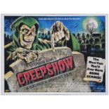 CREEPSHOW - British Quad (30" x 40"); Near Mint Folded