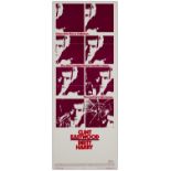 DIRTY HARRY - Insert (14" x 36"); Near Mint Folded