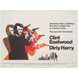 DIRTY HARRY - British Quad (30" x 40" ); Very Fine+ Folded