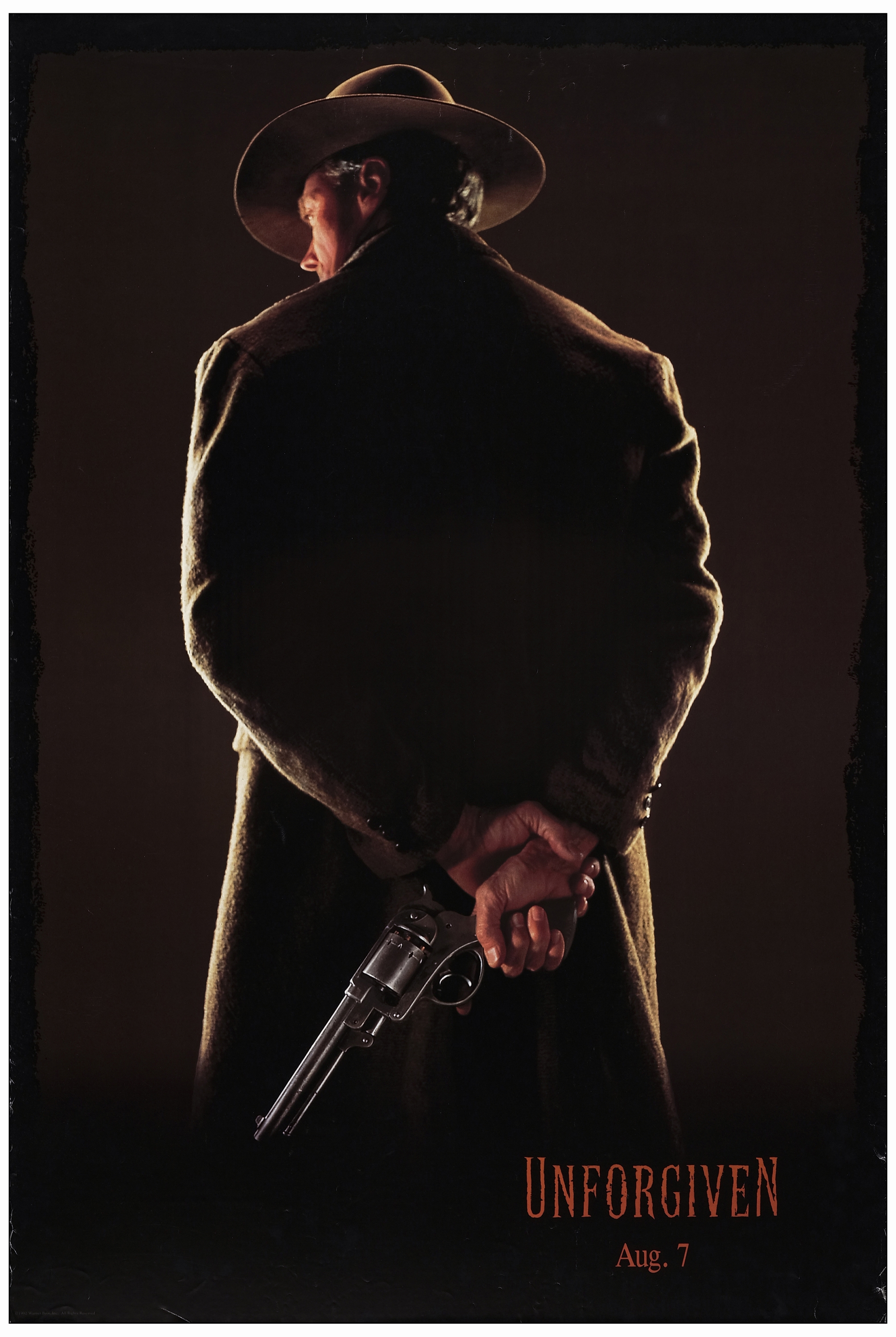 UNFORGIVEN - One Sheets (2), Advance and Standard (27" x 40"); Near Mint Rolled - Bild 3 aus 3