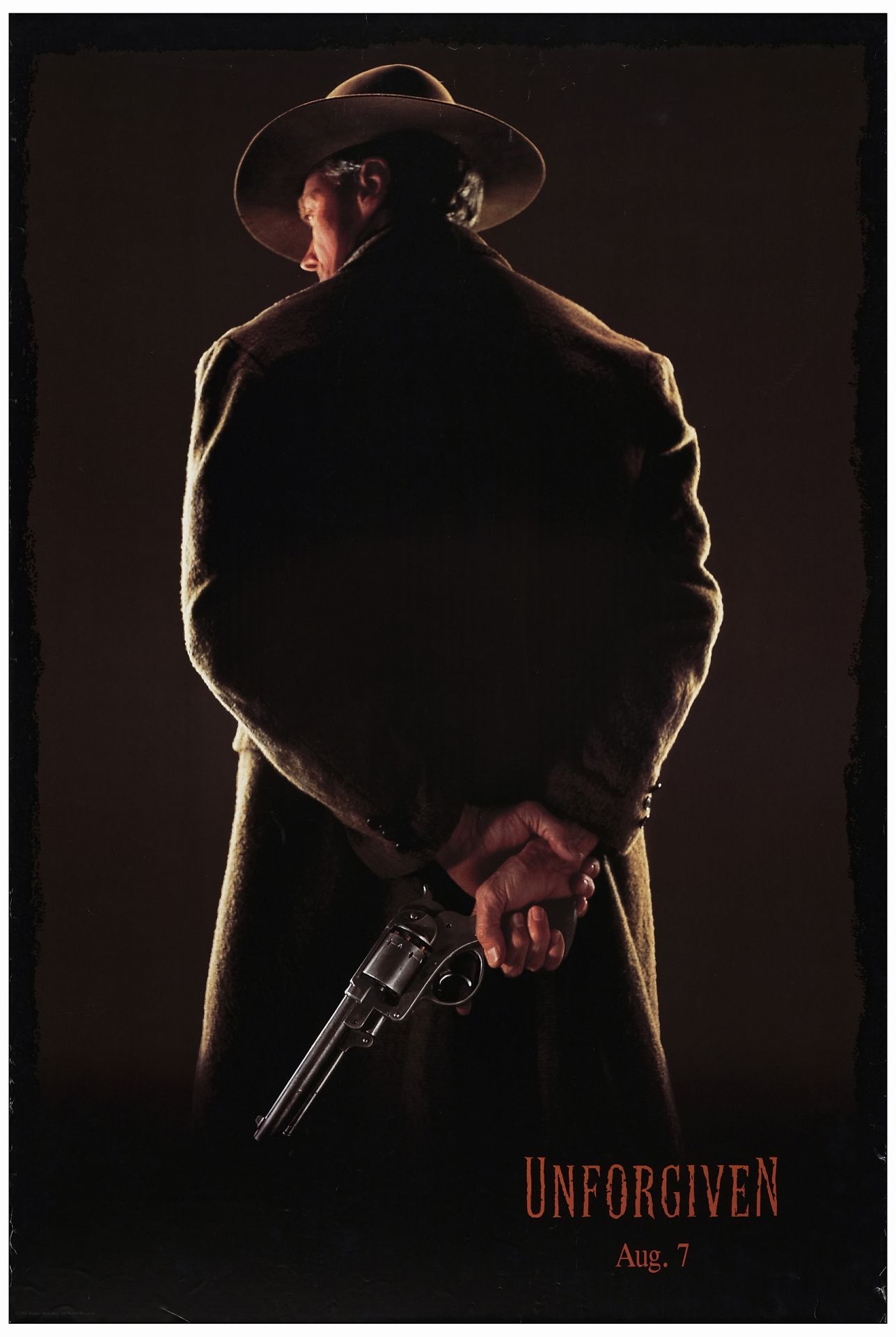 UNFORGIVEN - One Sheets (2), Advance and Standard (27" x 40"); Near Mint Rolled - Image 3 of 3