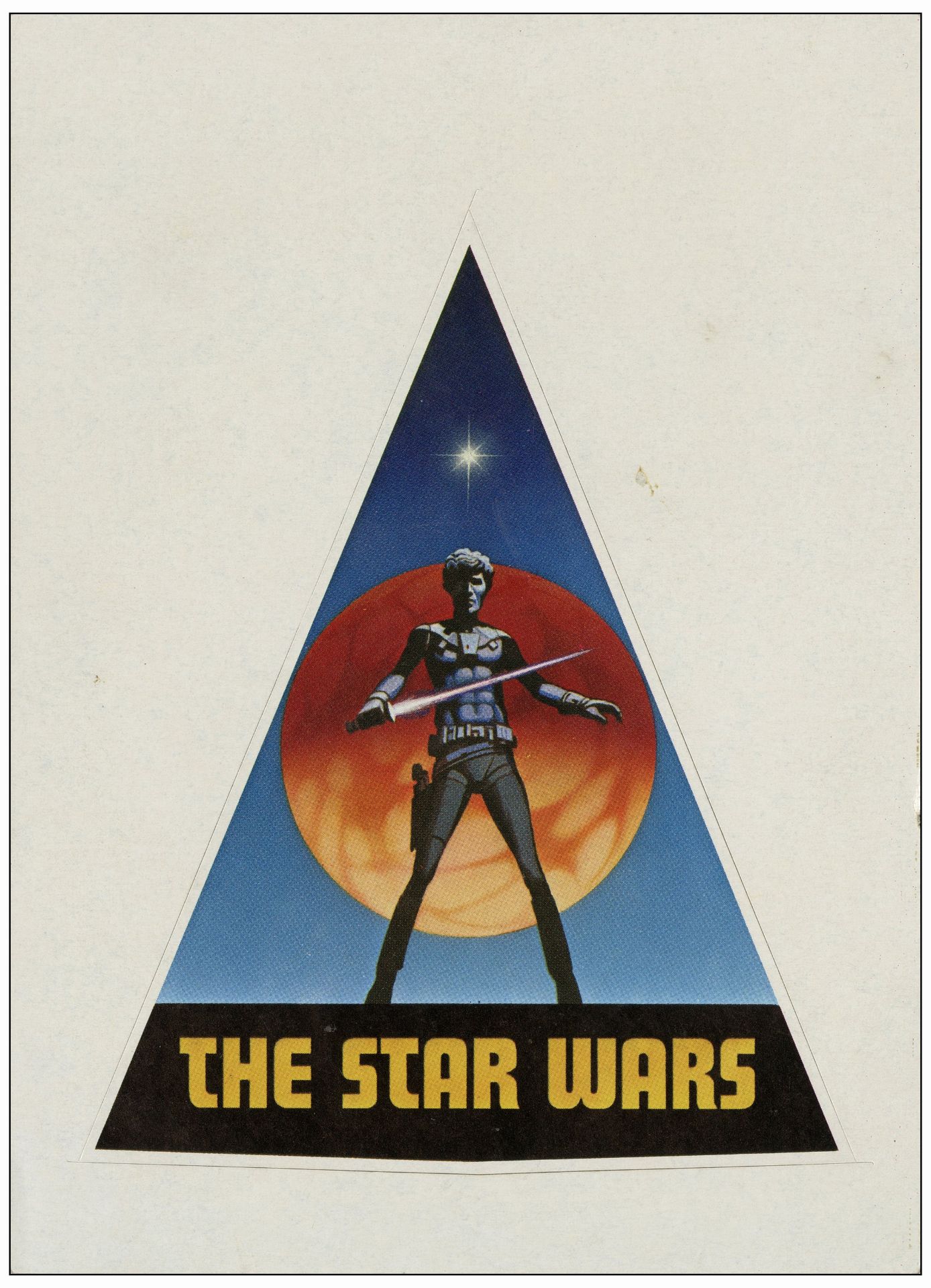 STAR WARS: A NEW HOPE - Unused Sticker (2" x 2.5"); Very Fine+