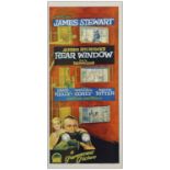 REAR WINDOW - Australian Daybill (13" x 30"); Fine+ on Linen