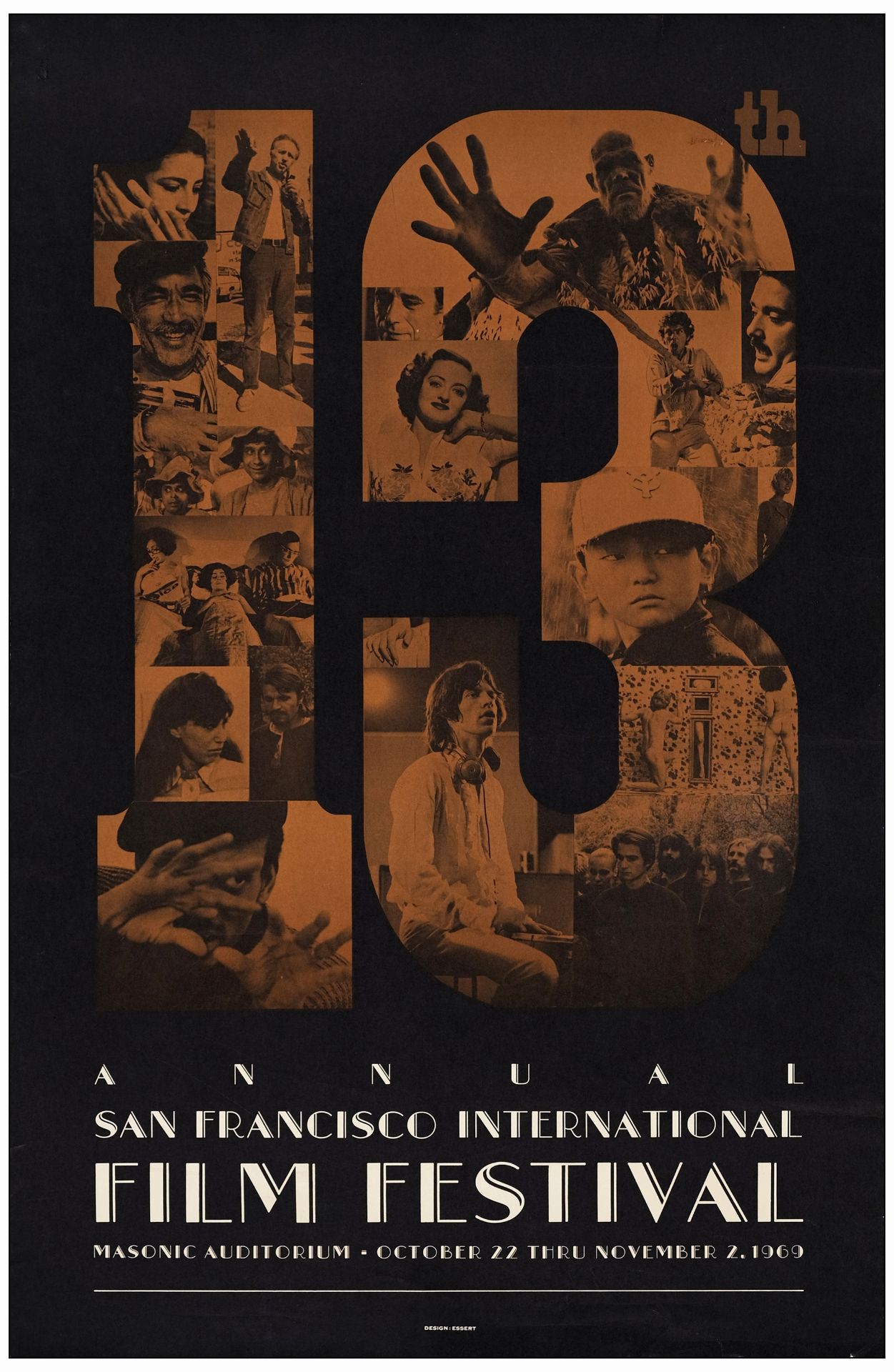 SAN FRANSICO FILM FESTIVAL - Poster (22.5" x 34.5"); Very Fine- Rolled