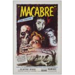 MACABRE - One Sheet (27" x 41" ); Very Fine+ Folded