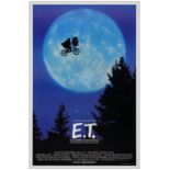 E.T. THE EXTRA-TERRESTRIAL - One Sheet (26.75" x 40.5"); Bicycle Style; Very Fine+ Rolled