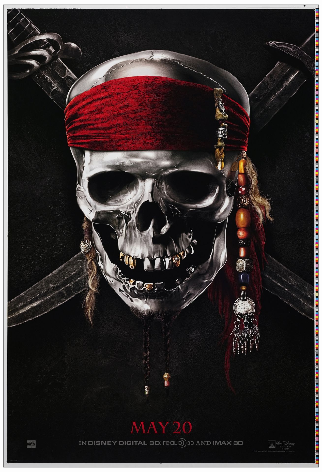 PIRATES OF THE CARIBBEAN: ON STRANGER TIDES - Printer's Proof Double One Sheets (2), One Sheet (56" - Bild 2 aus 4