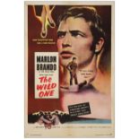 THE WILD ONE - One Sheet (27" x 41" ); Very Fine- on Linen