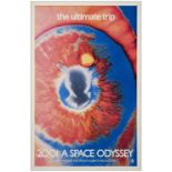 2001: A SPACE ODYSSEY - One Sheet (27" x 41"); Wilding Poster; Fine+ on Paper
