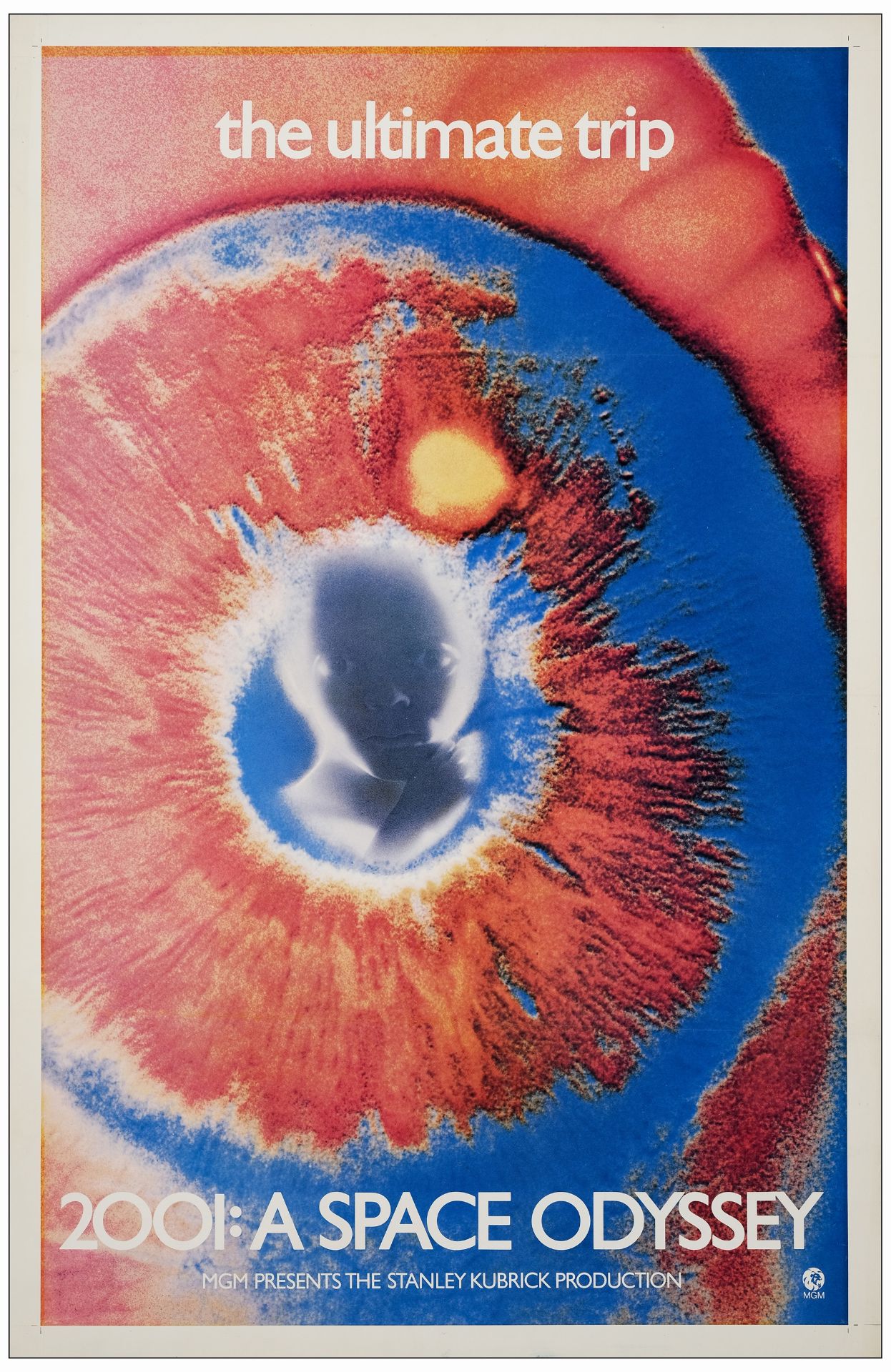 2001: A SPACE ODYSSEY - One Sheet (27" x 41"); Wilding Poster; Fine+ on Paper