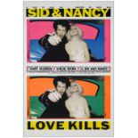 SID & NANCY - British One Sheet (27" x 40"); Near Mint Rolled