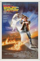 BACK TO THE FUTURE - One Sheet (27.25" x 41"); Studio Style; Very Fine on Linen