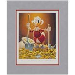 SCROOGE MCDUCK - Limited Edition Print (13 1/2"" x 11" Unframed) Notated and Signed by Artist; 14/10