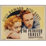 THE PETRIFIED FOREST - Title Lobby Card (11" x 14"); Very Fine